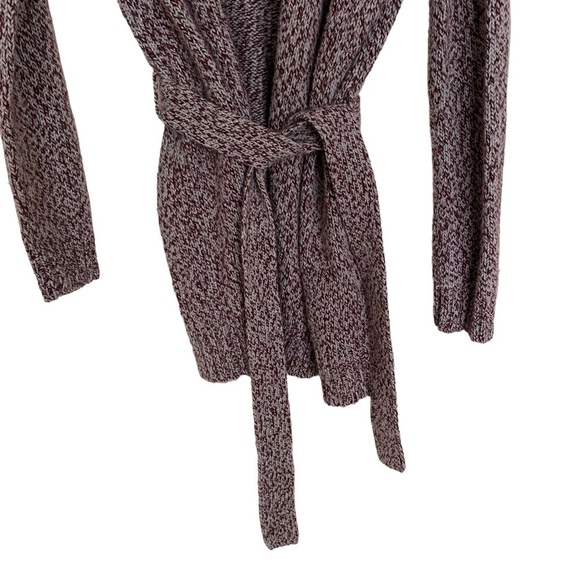 Levi's Knit Marled Tie Waist Cardigan, Size Medium - Picture 5 of 12